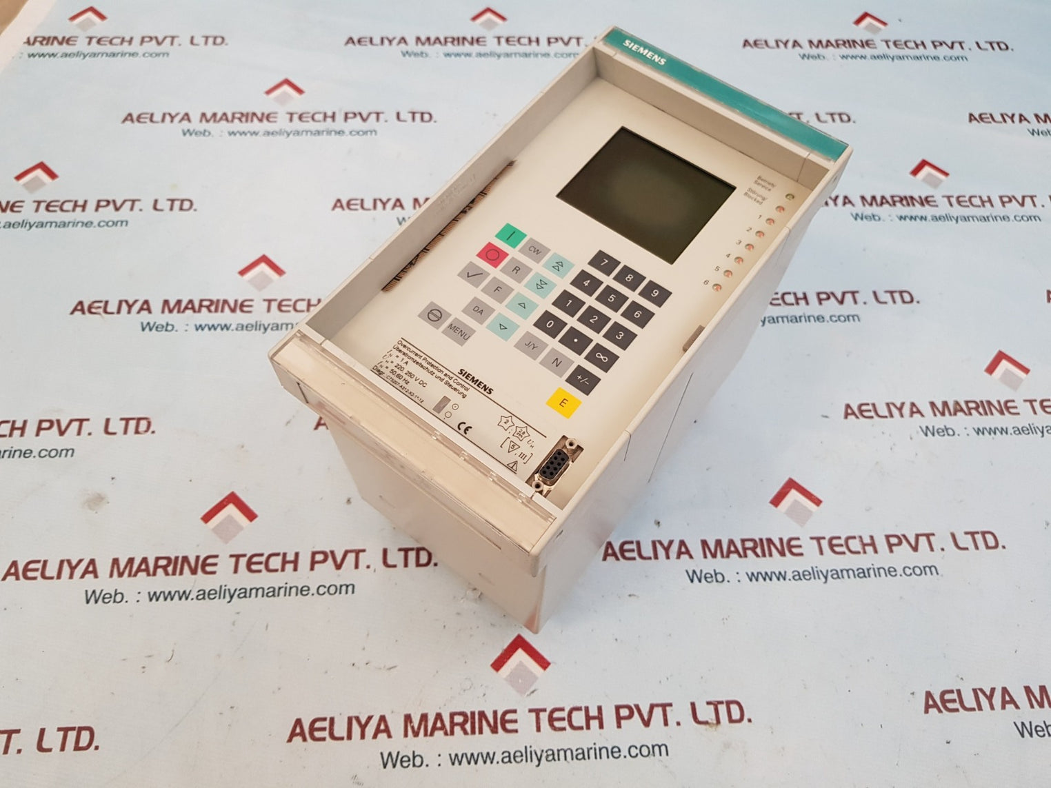 Siemens 7sj5311-5ea02-1ca1/ff overcurrent protection and control relay