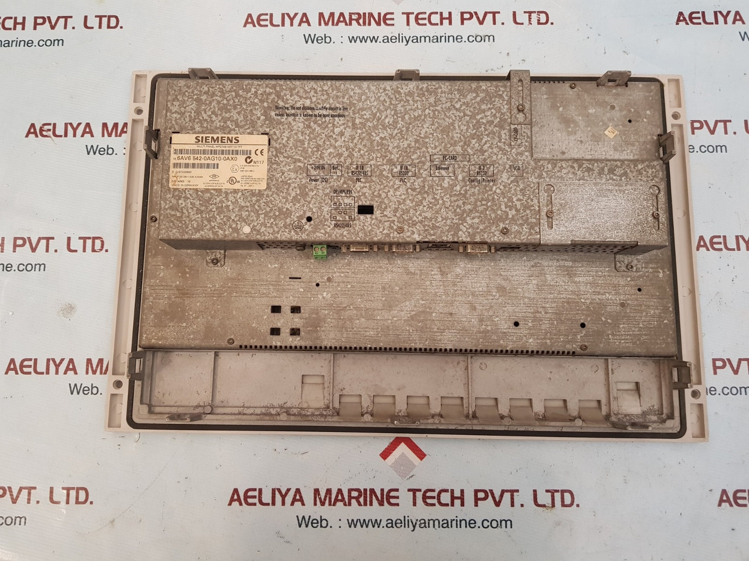 Siemens 6av6 542-0ag10-0ax0 mp270b simatic multi panel