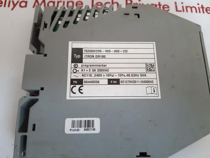 Weishaupt itron dr100 702060/299-999-000-23 programmable controller