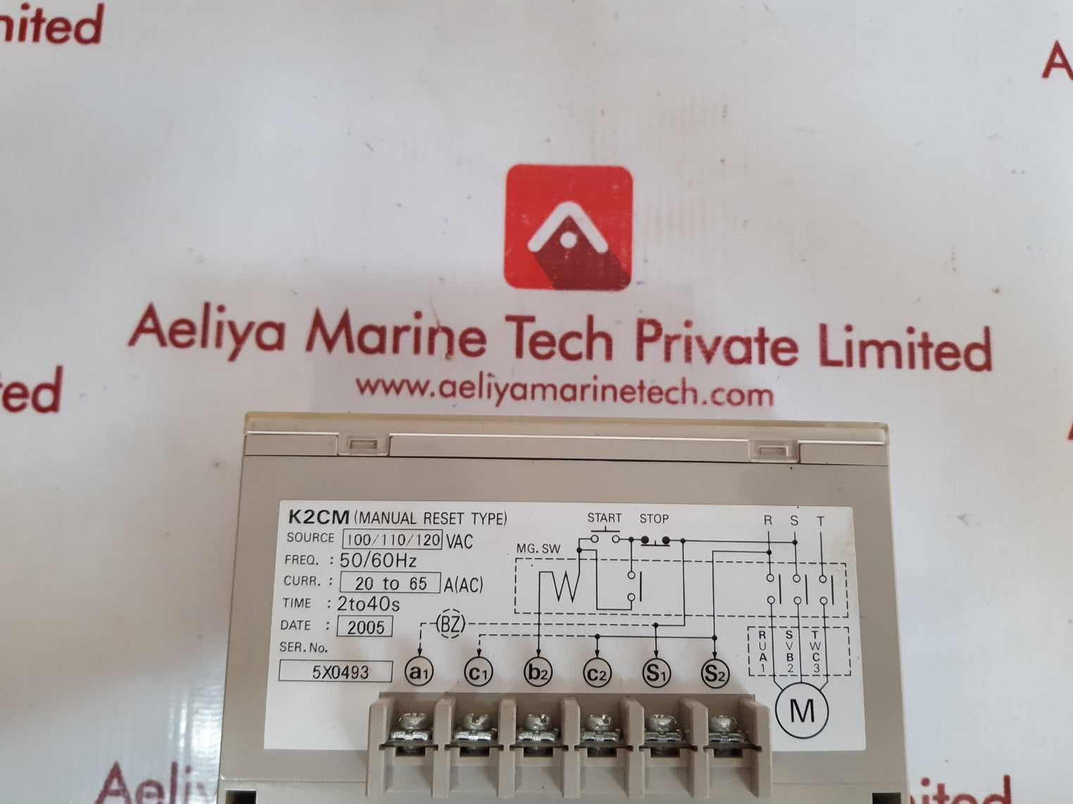 Omron k2cm-q1m motor relay