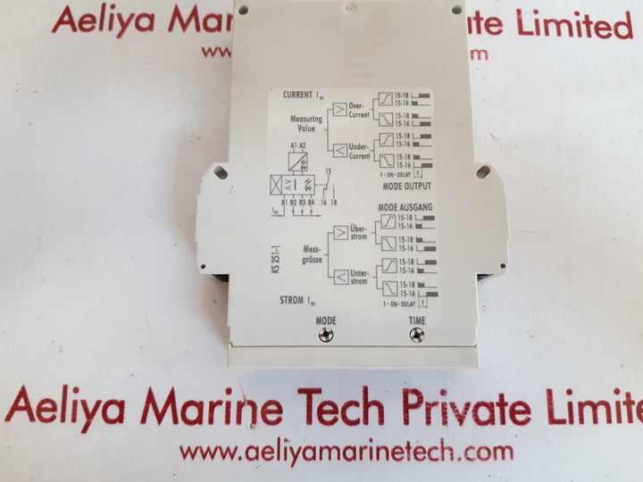 Wieland nmi 1001 r3.185.0400.0 current monitoring relay