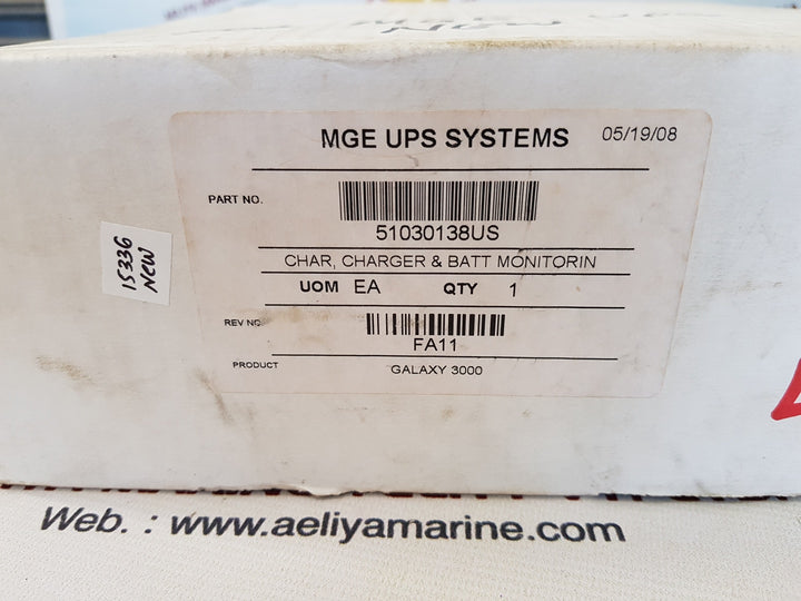 Mge ups systems 51030137xd-4fa pcb card char 5103013800
