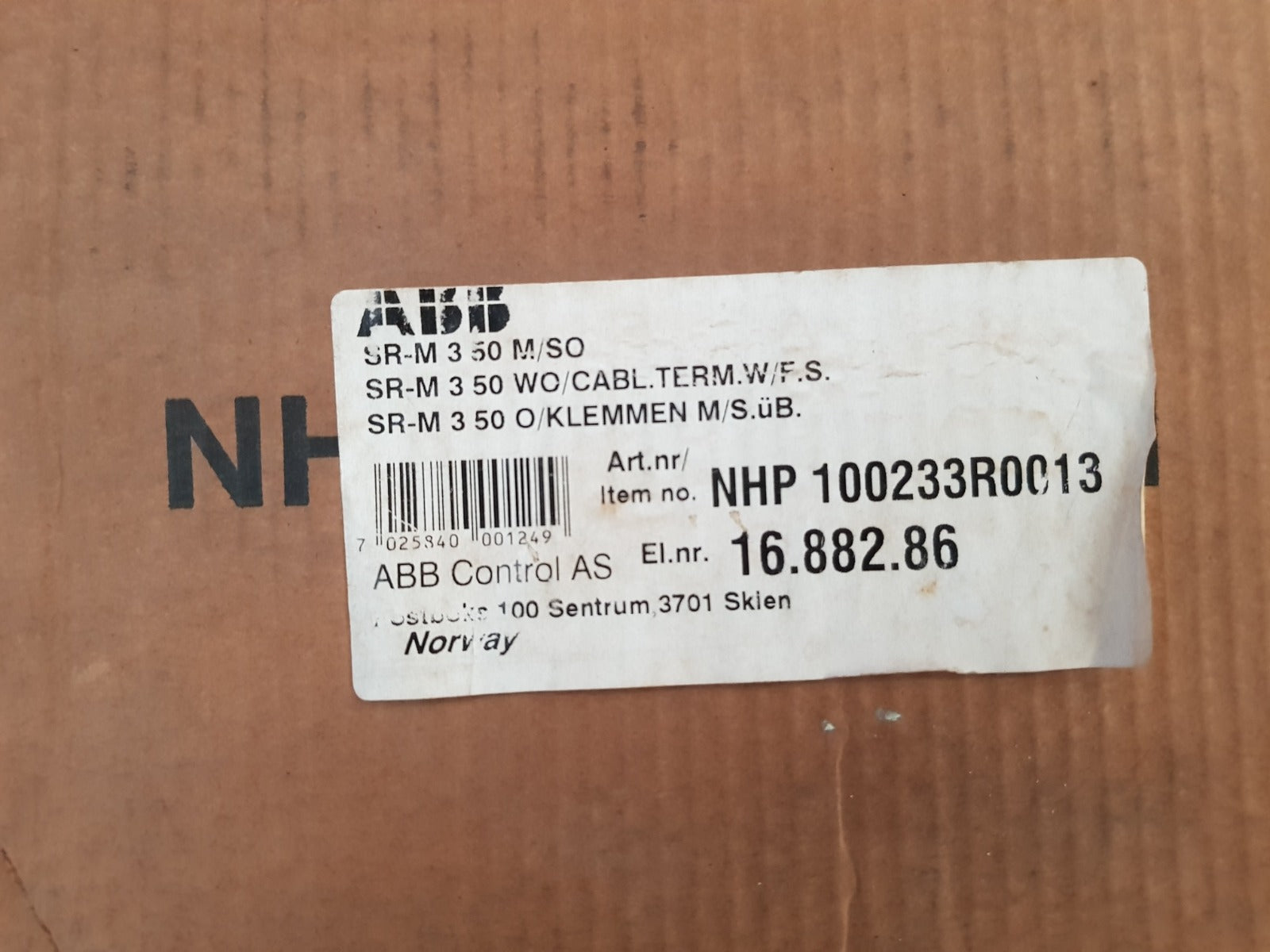 Abb sr-m 3 switch 