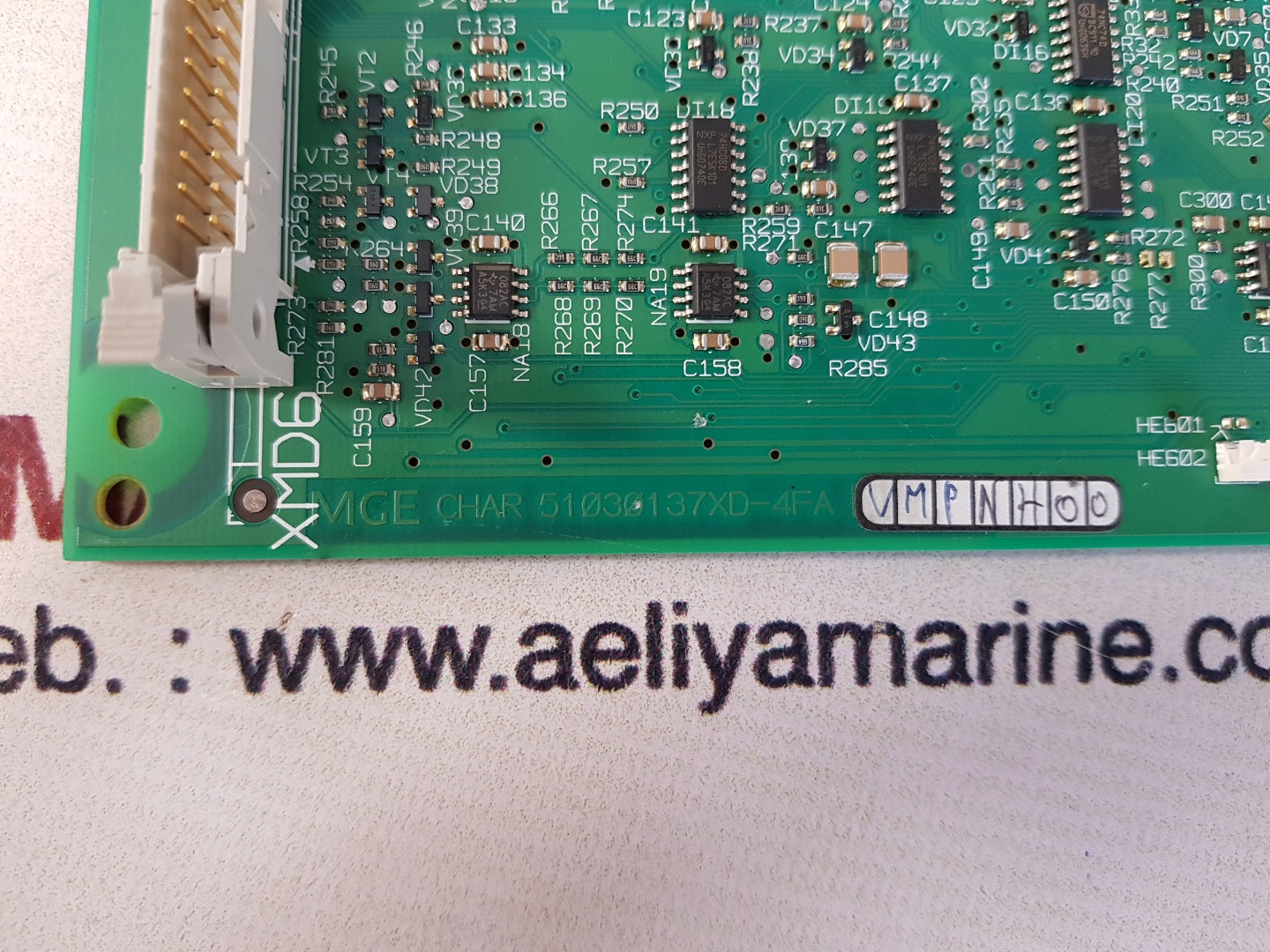 Mge ups systems 51030137xd-4fa pcb card char 5103013800