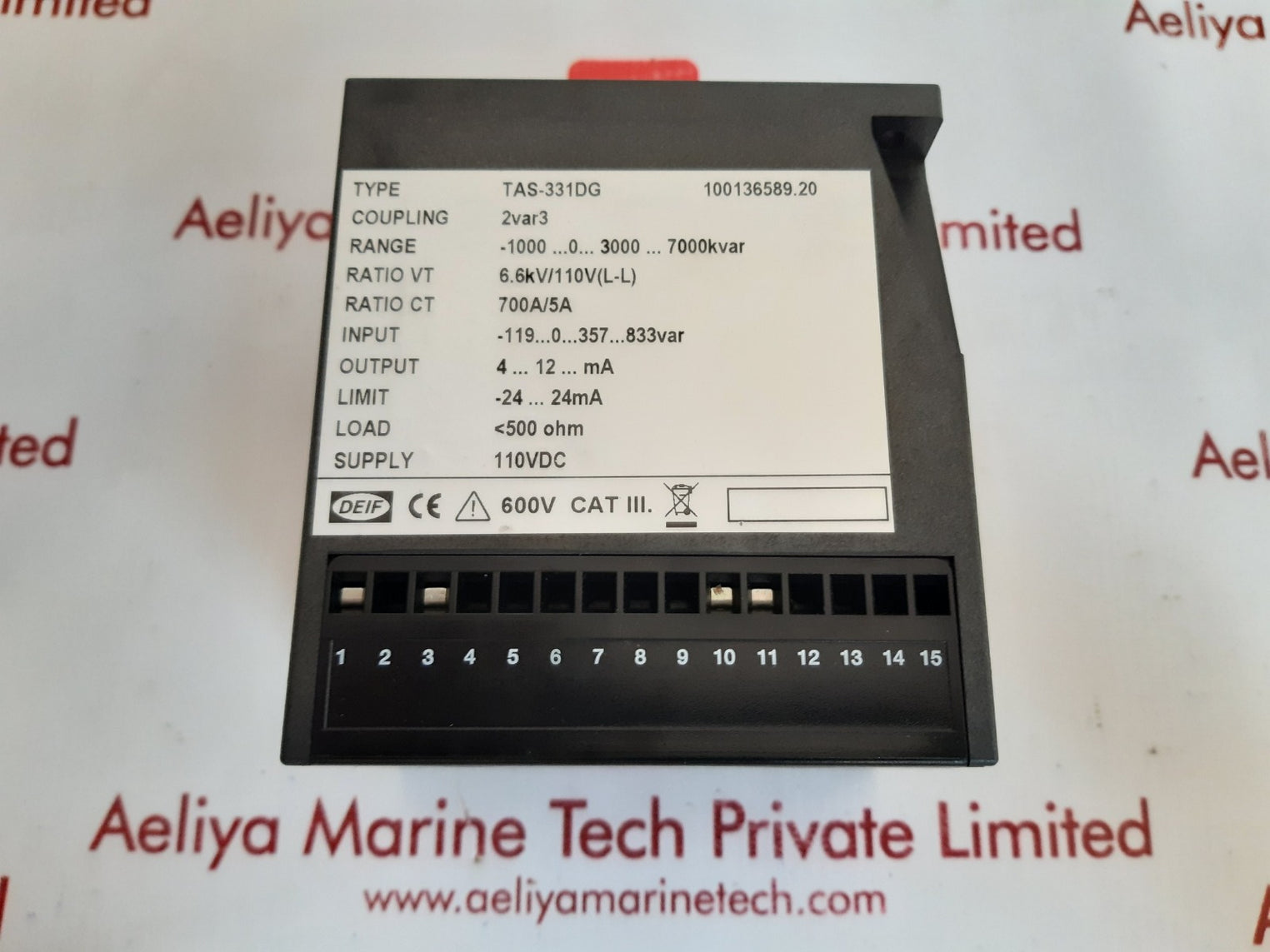 Deif tas-331dg 100136589.20 selectable ac transducer