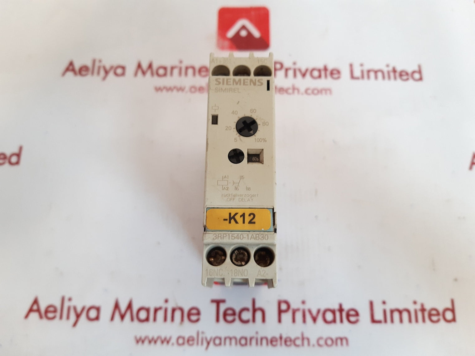 Siemens 3rp1540-1ab30 time relay 