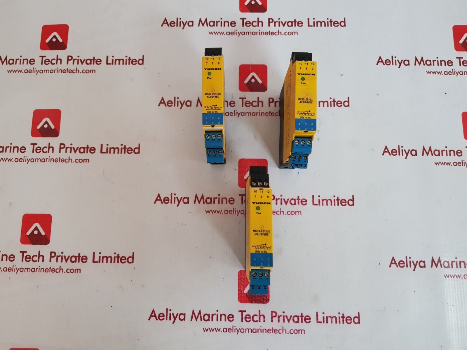 Turck mk33-221ex0-hli/24vdc multi modul loop isolator 