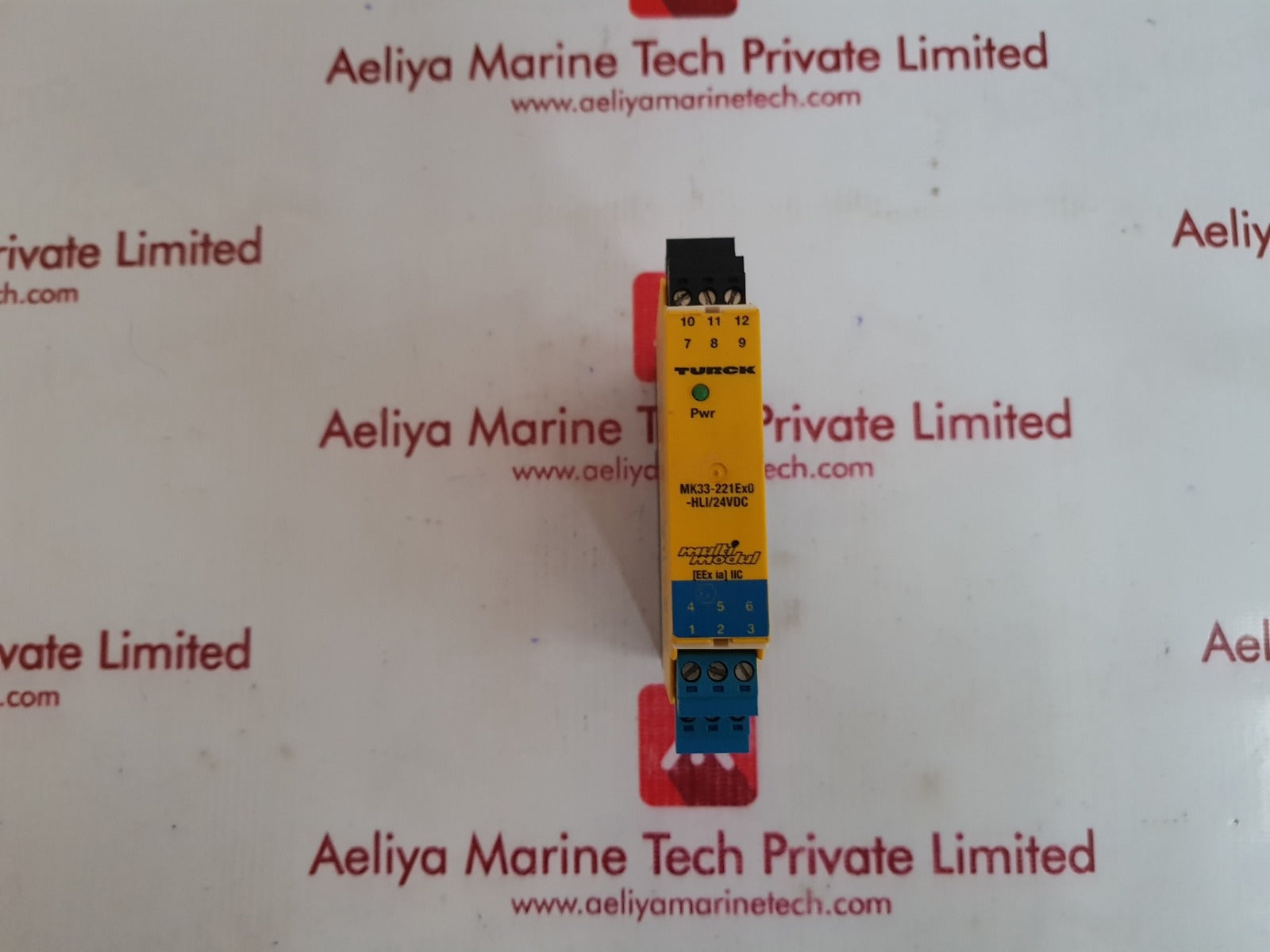 Turck mk33-221ex0-hli/24vdc multi modul loop isolator 