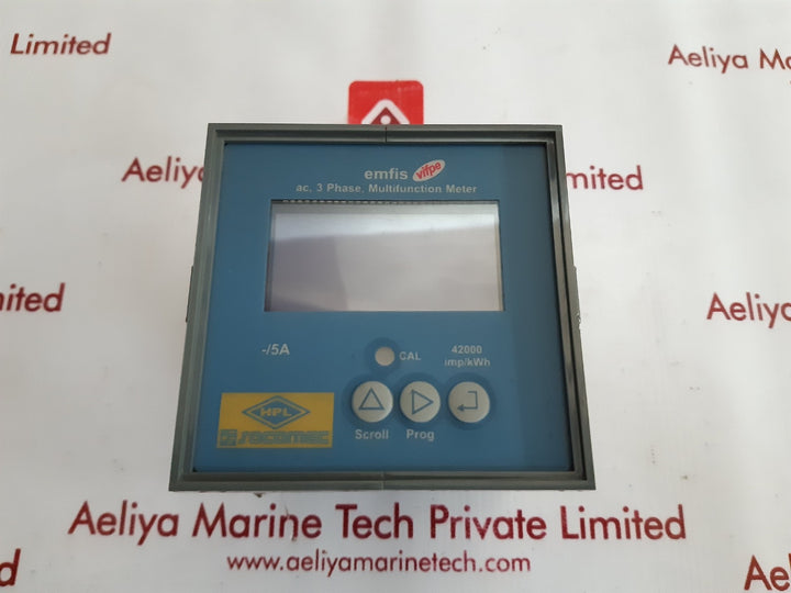 Emfis 3 phase multifunction meter