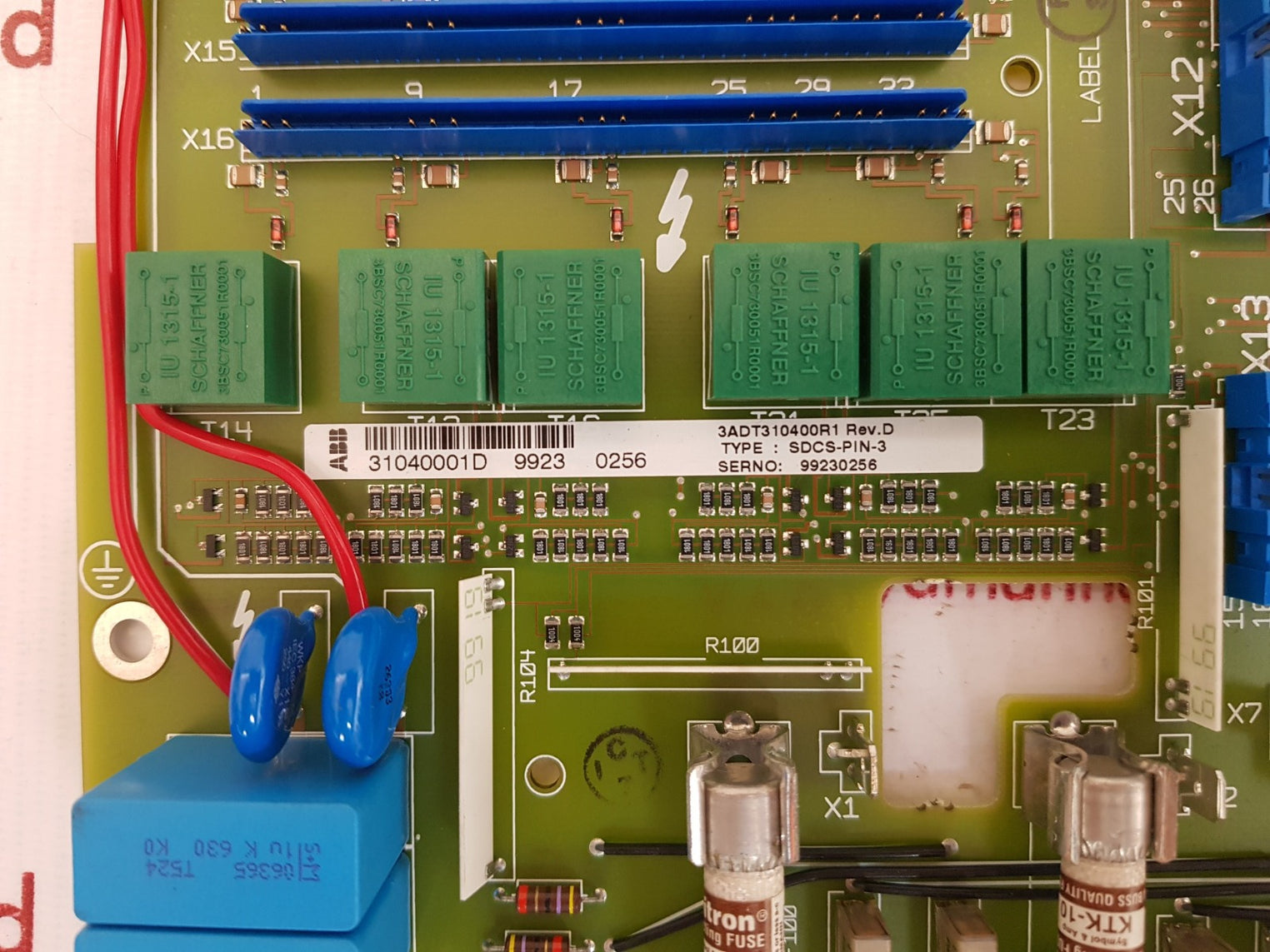 Abb sdcs-pin-3 3adt310400r1 power board