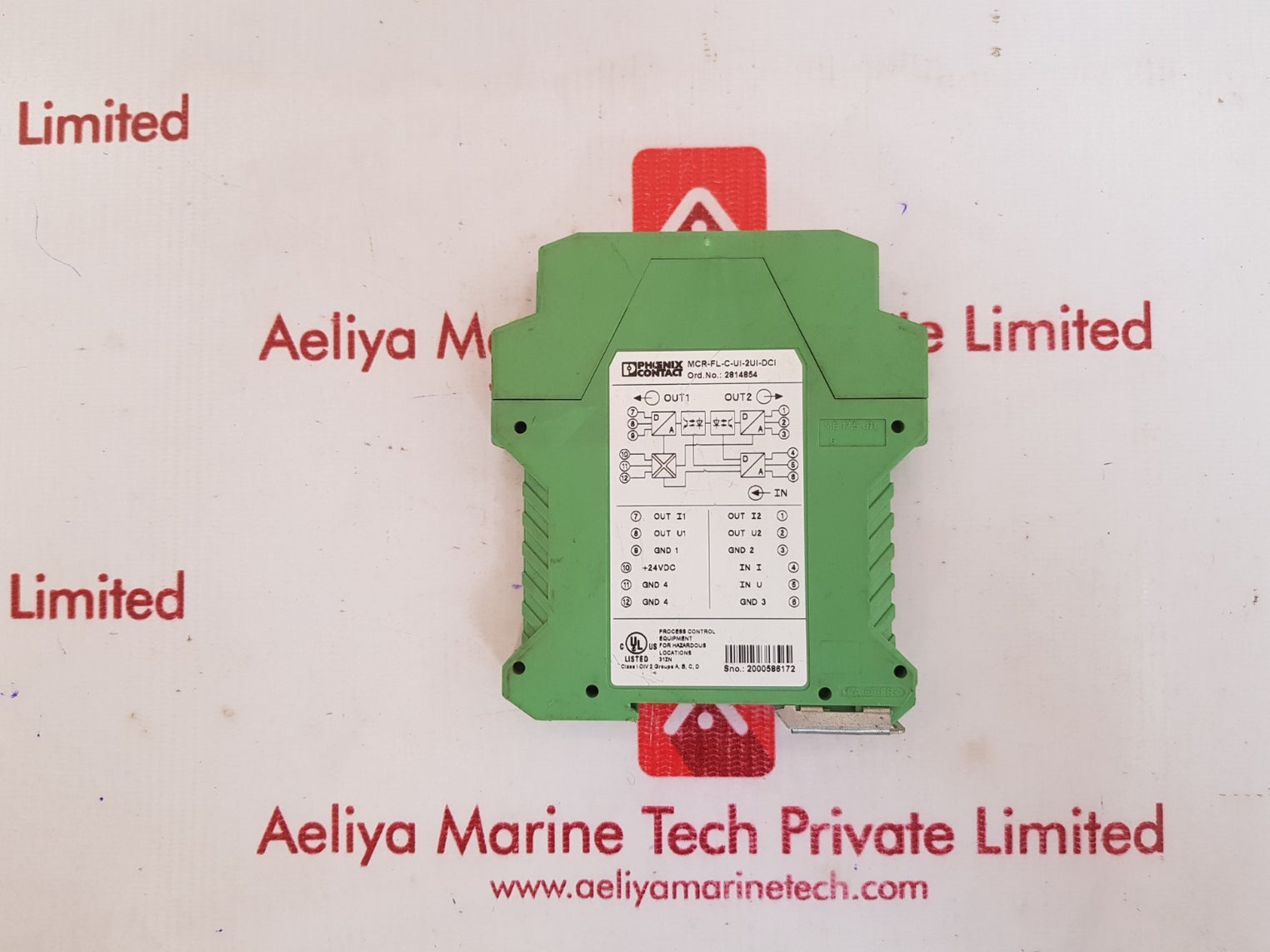 Phoenix contact mcr-fl-c-ui-2ui-dci signal multiplier