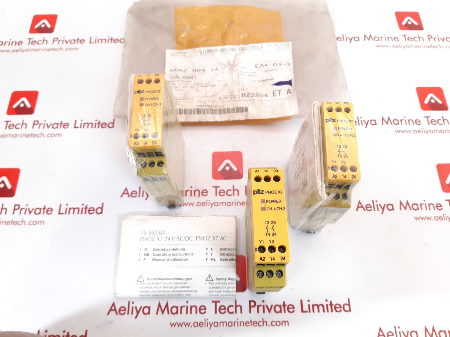 Pilz pnoz x7 774059 safety relay