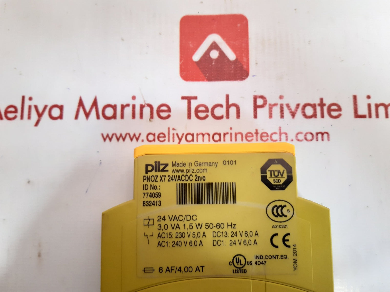 Pilz pnoz x7 774059 safety relay