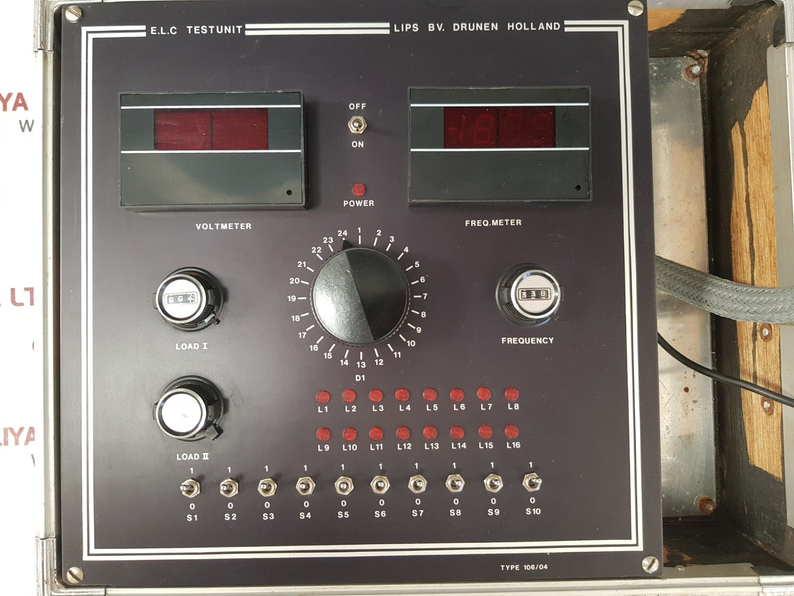 Lips bv. 106/04 e.l.c test unit