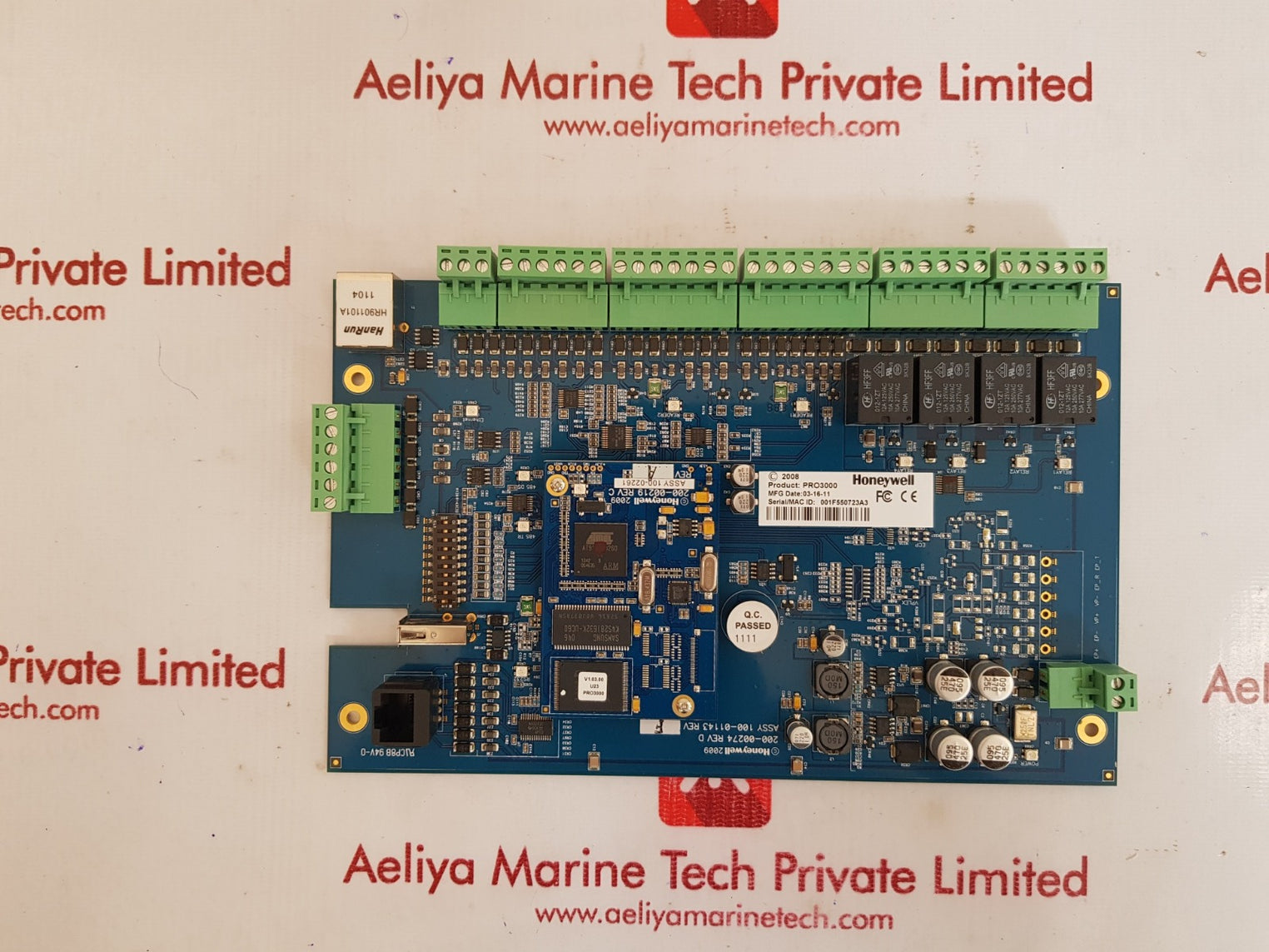 Honeywell pro3000 access controller board