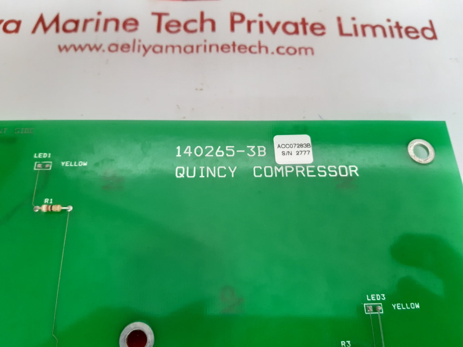 Quincy compressor 140265-3b pcb circuit board