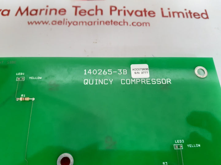 Quincy compressor 140265-3b pcb circuit board