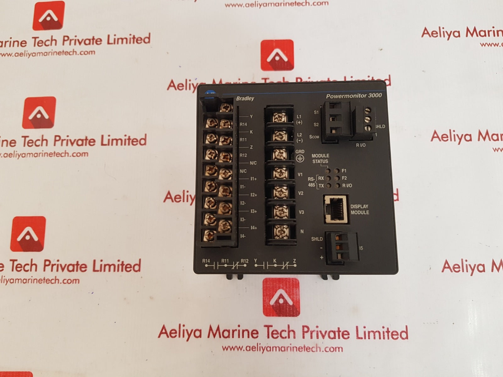 Allen-bradley 1404-m405b-rio ser. a powermonitor