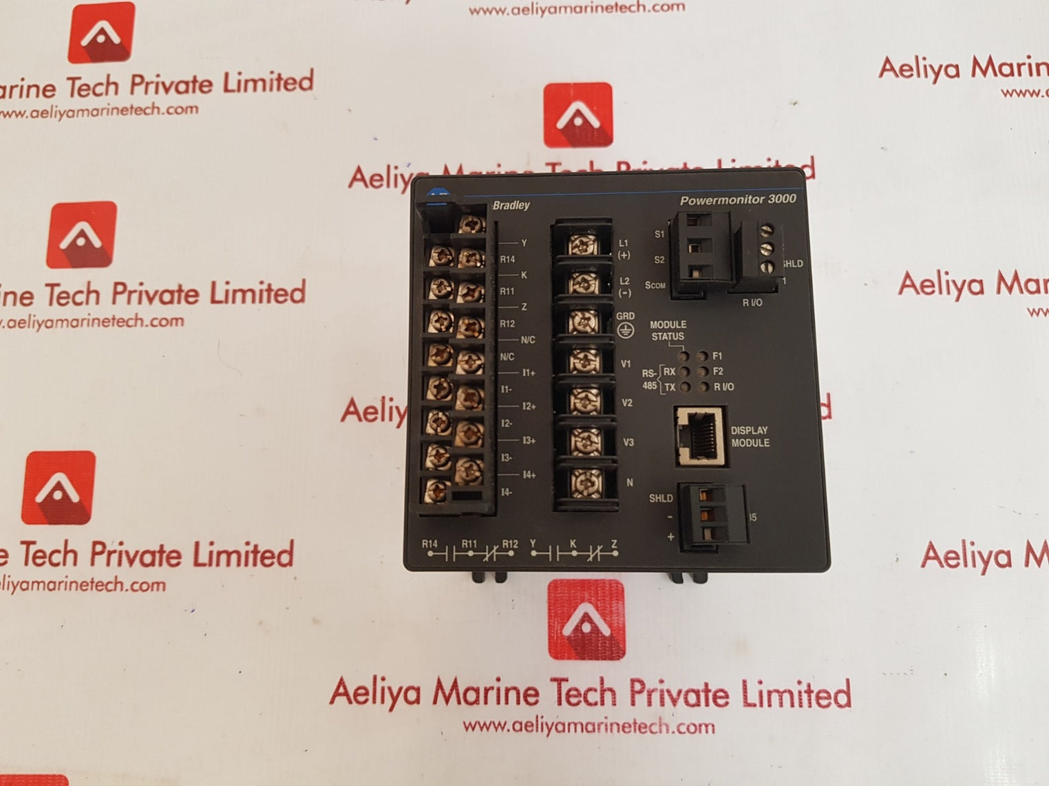 Allen-bradley 1404-m405b-rio ser. a powermonitor