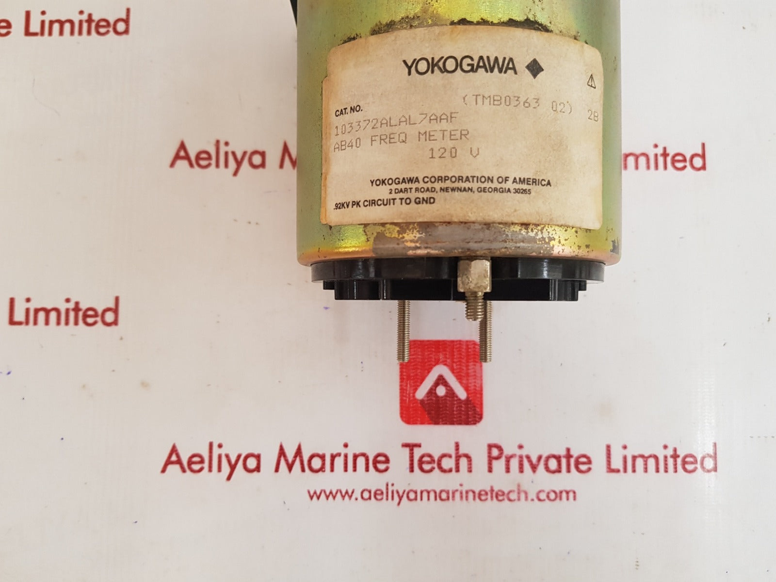 Yokogawa 103372alal7aaf frequency meter 50–70 hertz