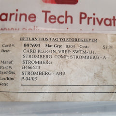 Stromberg Swtm 1J1 Pcb Card Used