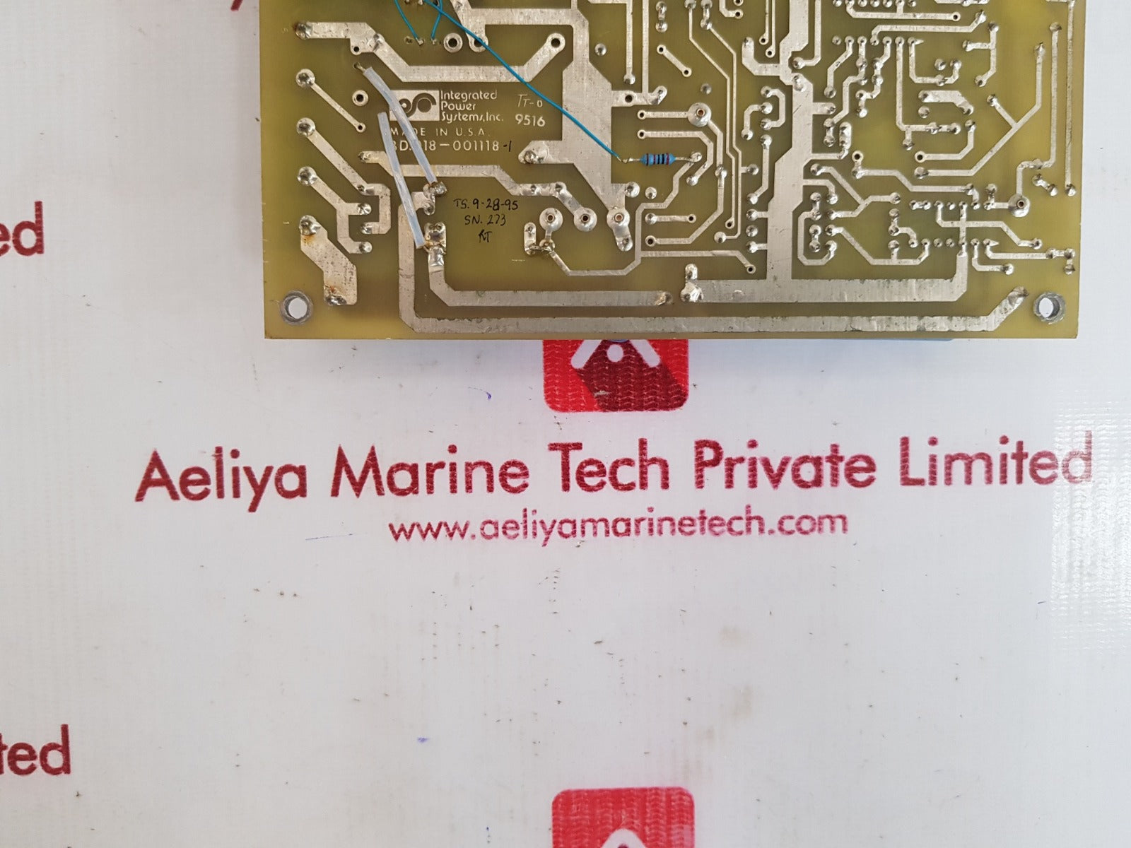 Integrated power systems 016-001118 pcb card rev f 