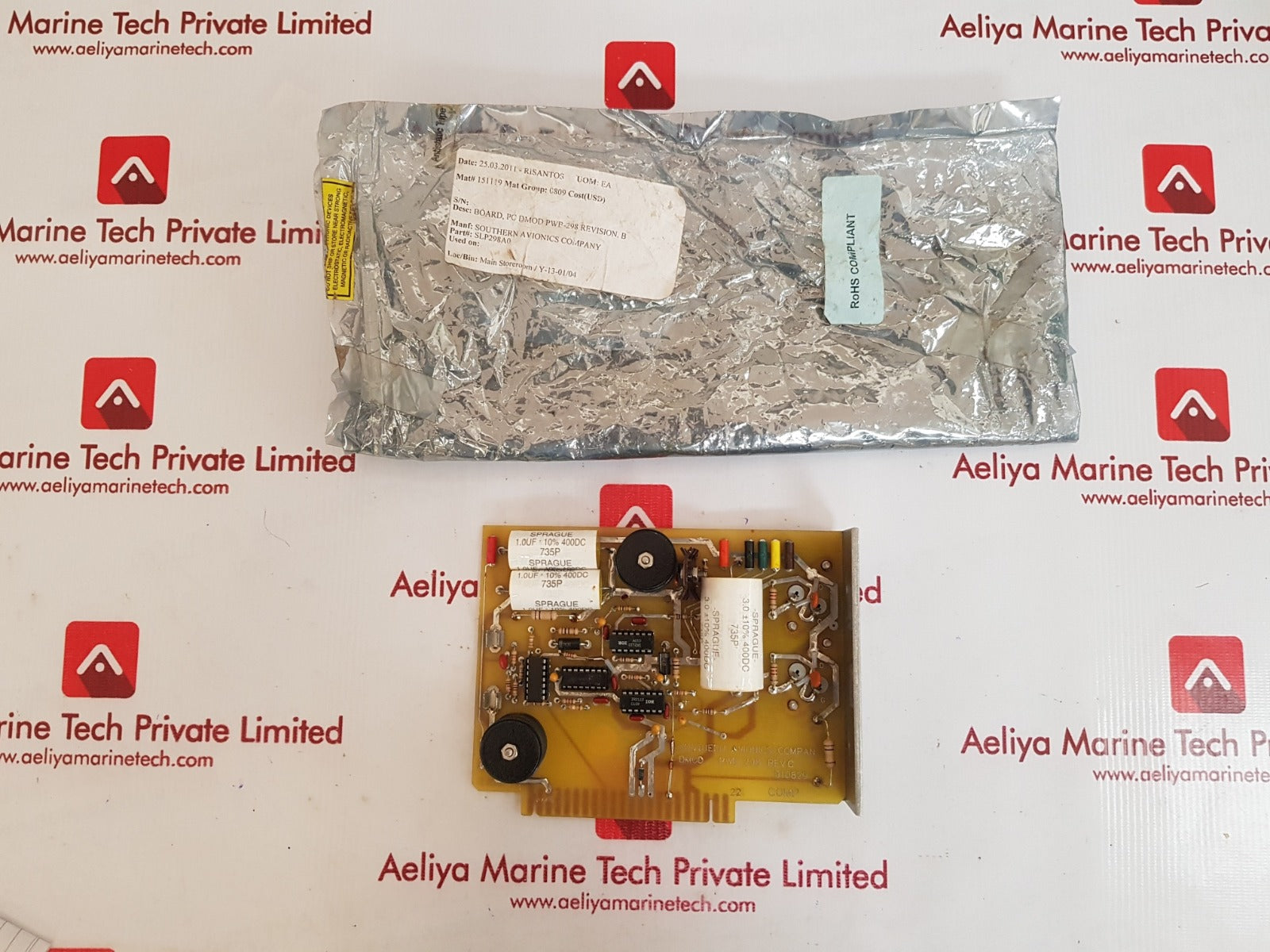 Southern avionics dmod pwb 298 rev c  pcb card