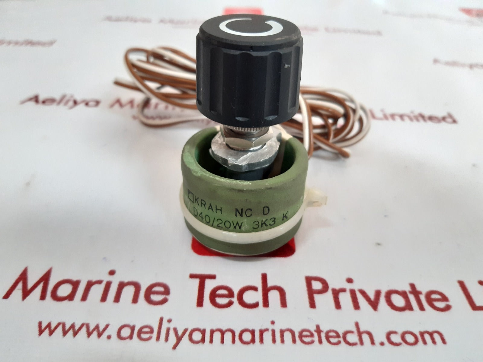 Krah d40/20w 3k3 k cemented wire potentiometer 