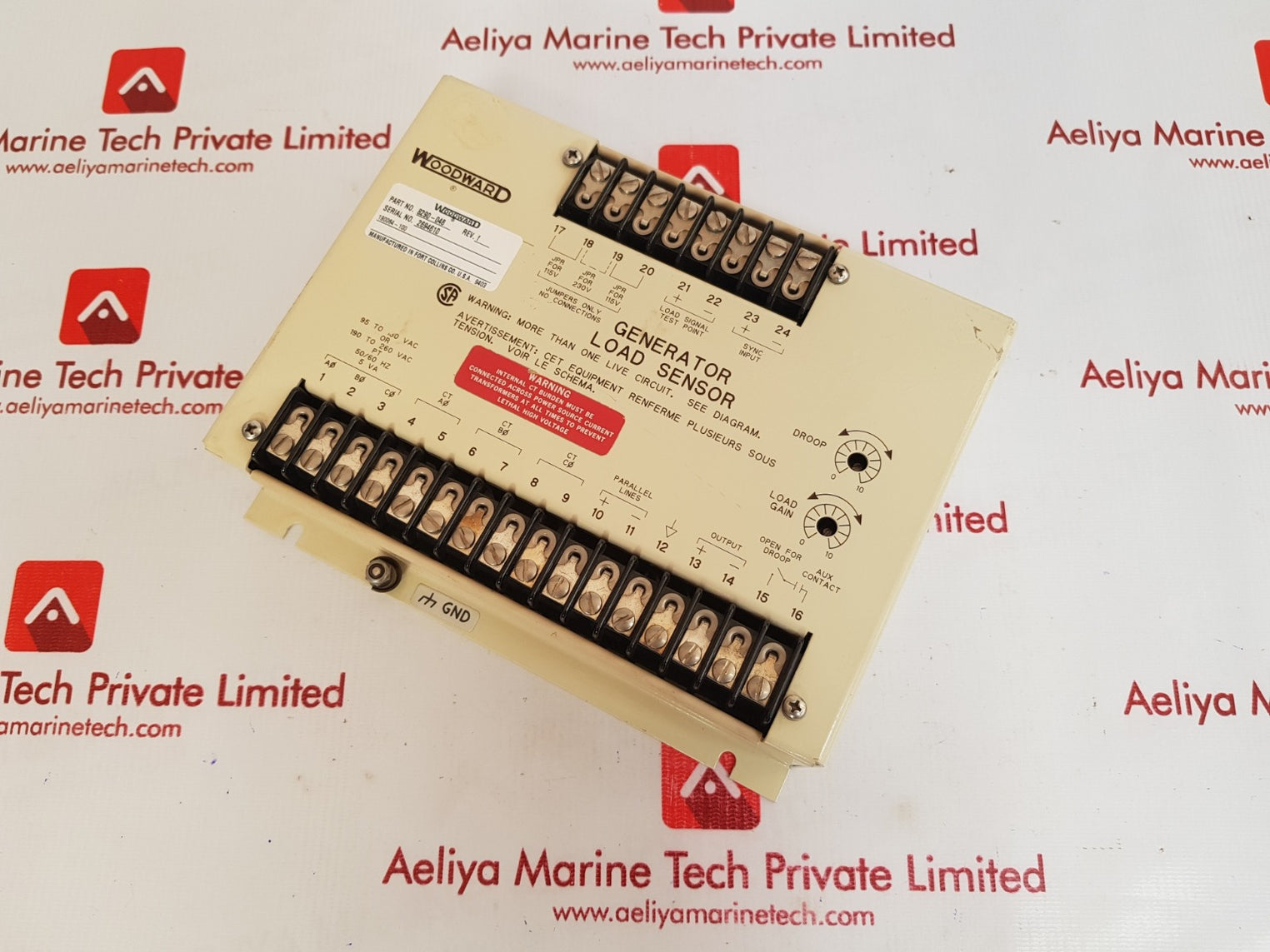 Woodward  8290-048 generator load sensor module