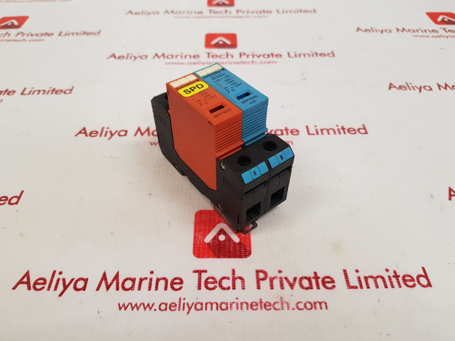 weidmuller pu ii 1+1 8859730000 surge protection device 