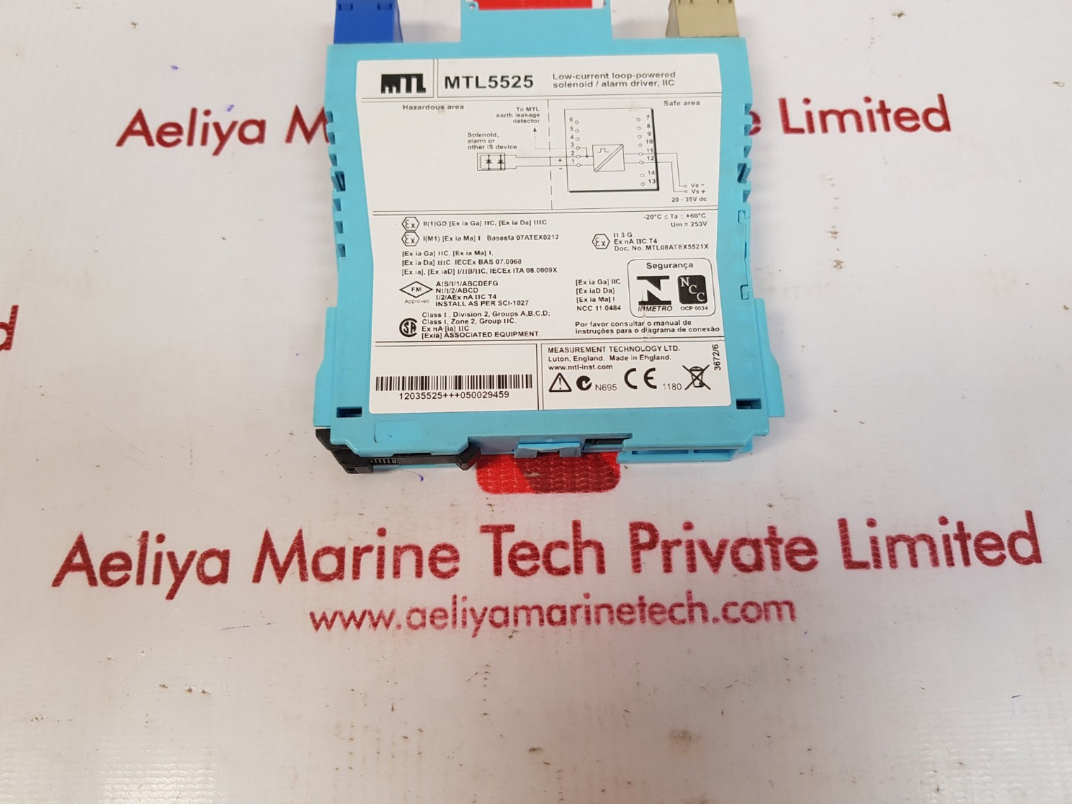 Mtl mtl5525 solenoid/alarm driver