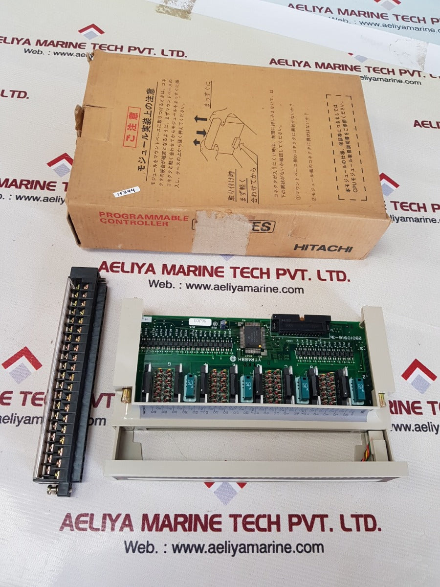Hitachi ytr 48bh plc module dc24/48v 0.7a
