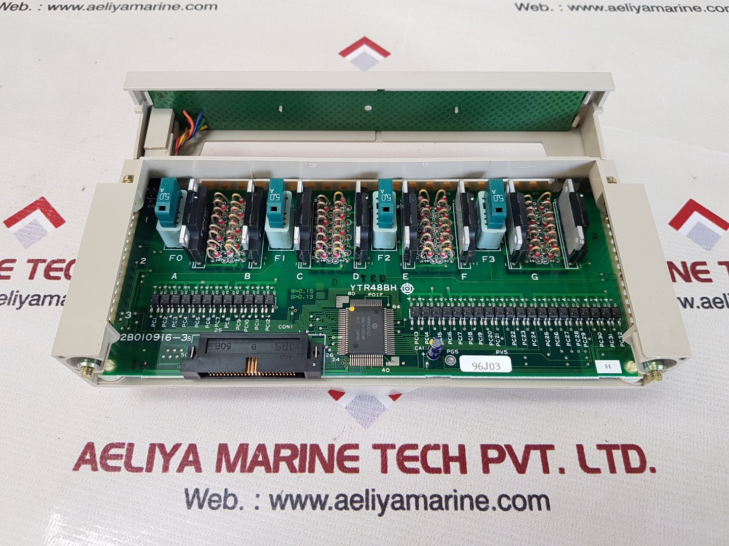 Hitachi ytr 48bh plc module dc24/48v 0.7a