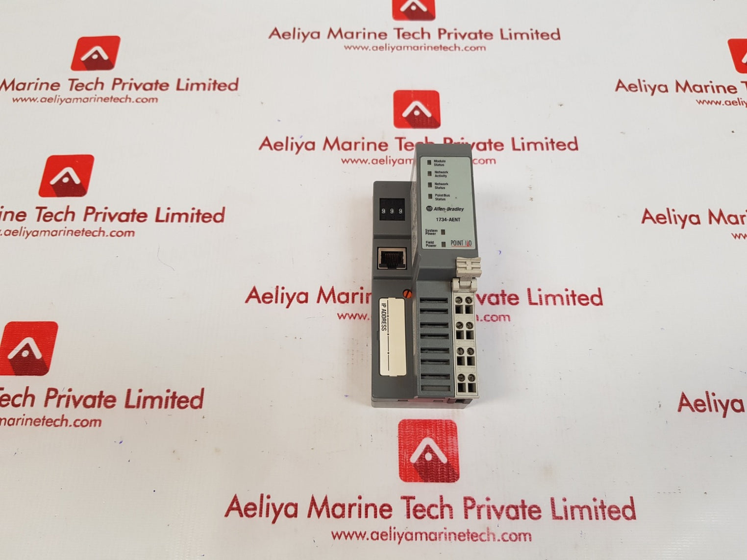 Allen bradley 1734-aent point i/o ethernet network adaptor pn-89307