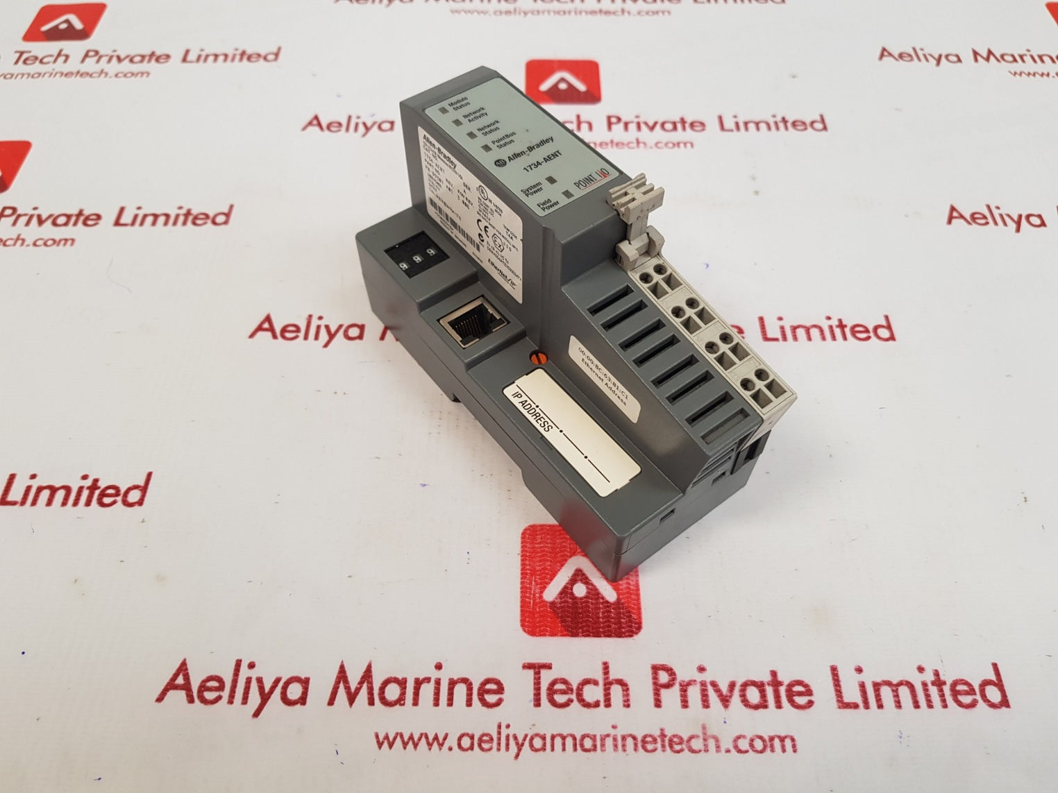 Allen bradley 1734-aent point i/o ethernet network adaptor pn-89307