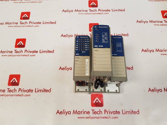 Hirschmann ms20 / mm3-4flm4 / mm2-4tx1 mice media module