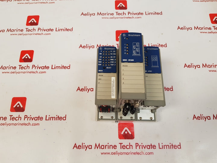 Hirschmann ms20 / mm3-4flm4 / mm2-4tx1 mice media module