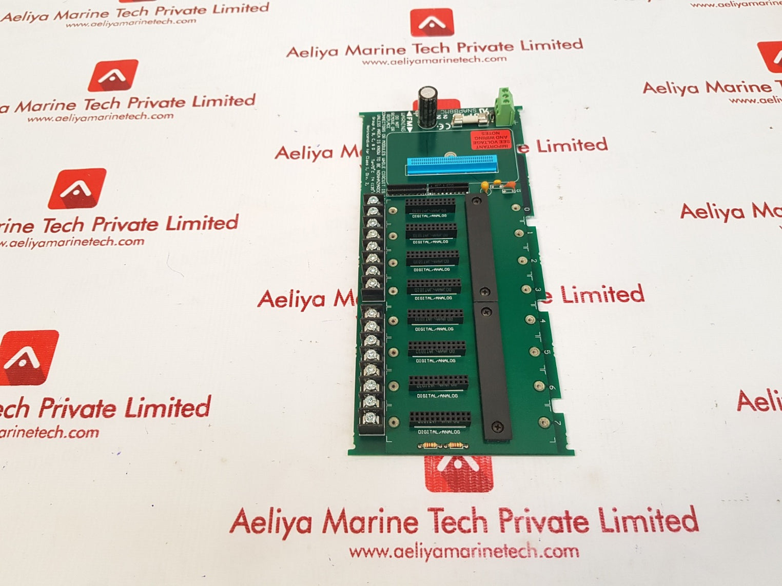Opto 22 snapb8mc 8slot module rack 