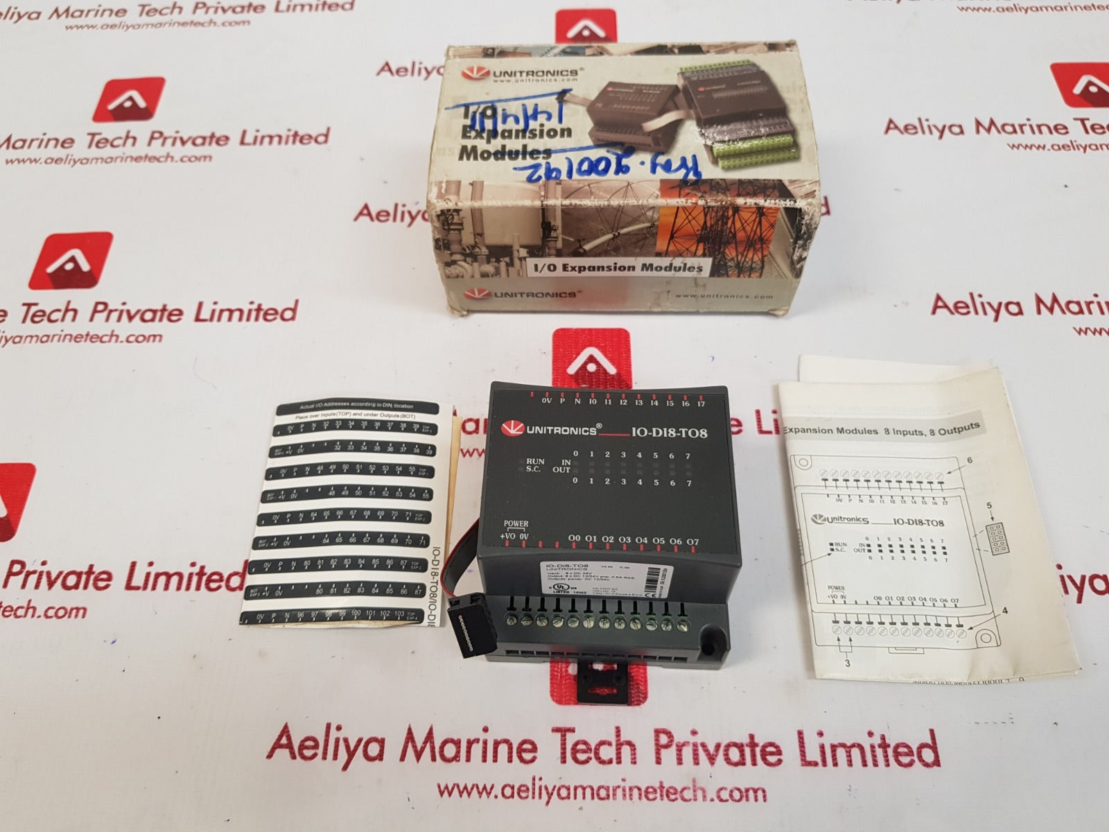 Unitronics io-di8-to8 i/o expansion modules – Aeliya Marine Tech