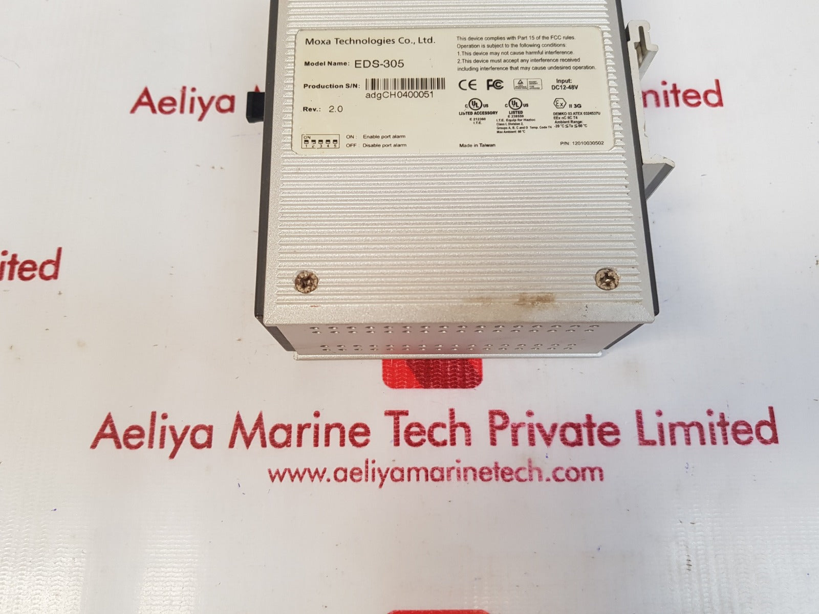 Moxa eds-305 ether device switch