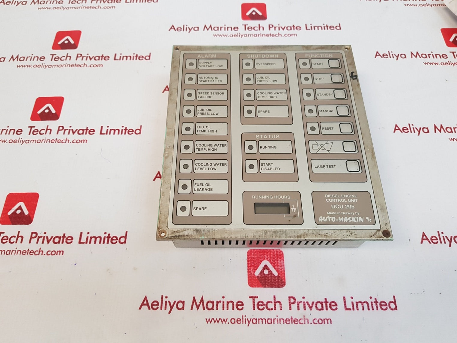 Auto-maskin dcu 205 diesel engine digital control unit 