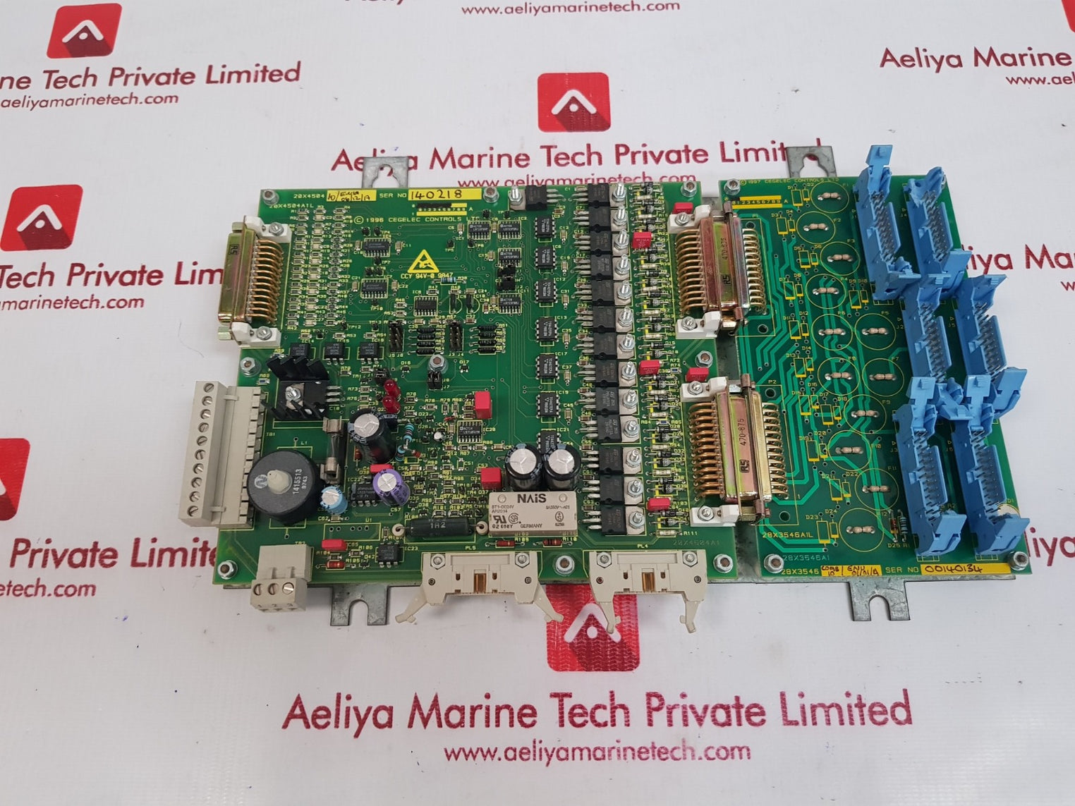 Cegelec 20x4504 pc board 20x4504a1l