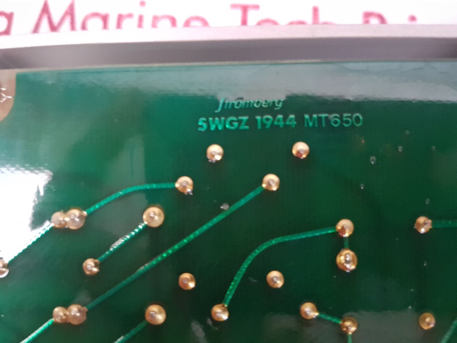 Stromberg Swgm 2J1 Pcb Card Used