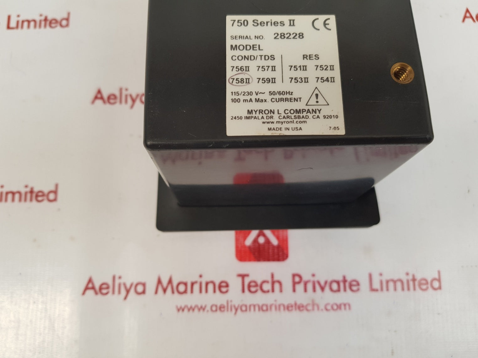 Myron l 750ii digital monitor 