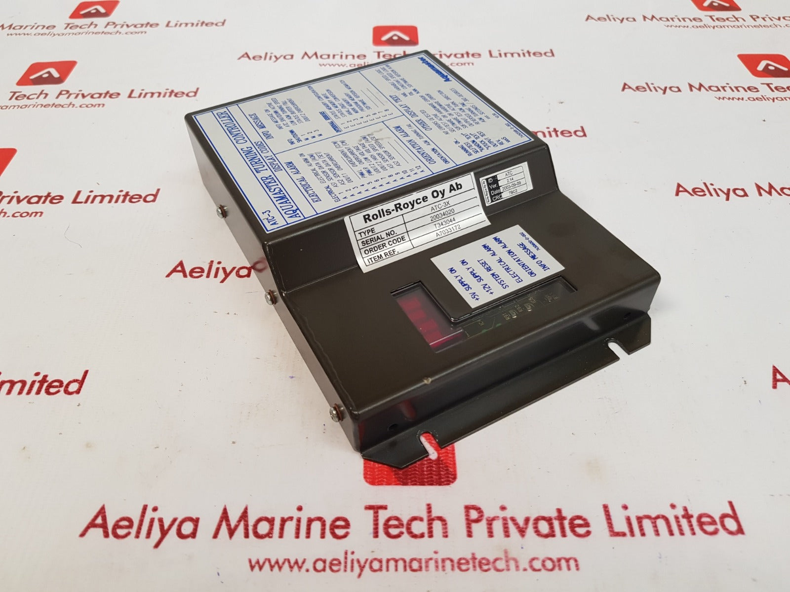 Rolls-royce atc-3x aquamaster turning controller