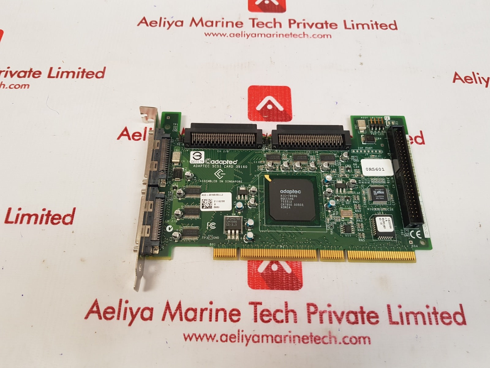 Adaptec asc-39160/dell3 scsi controller card 