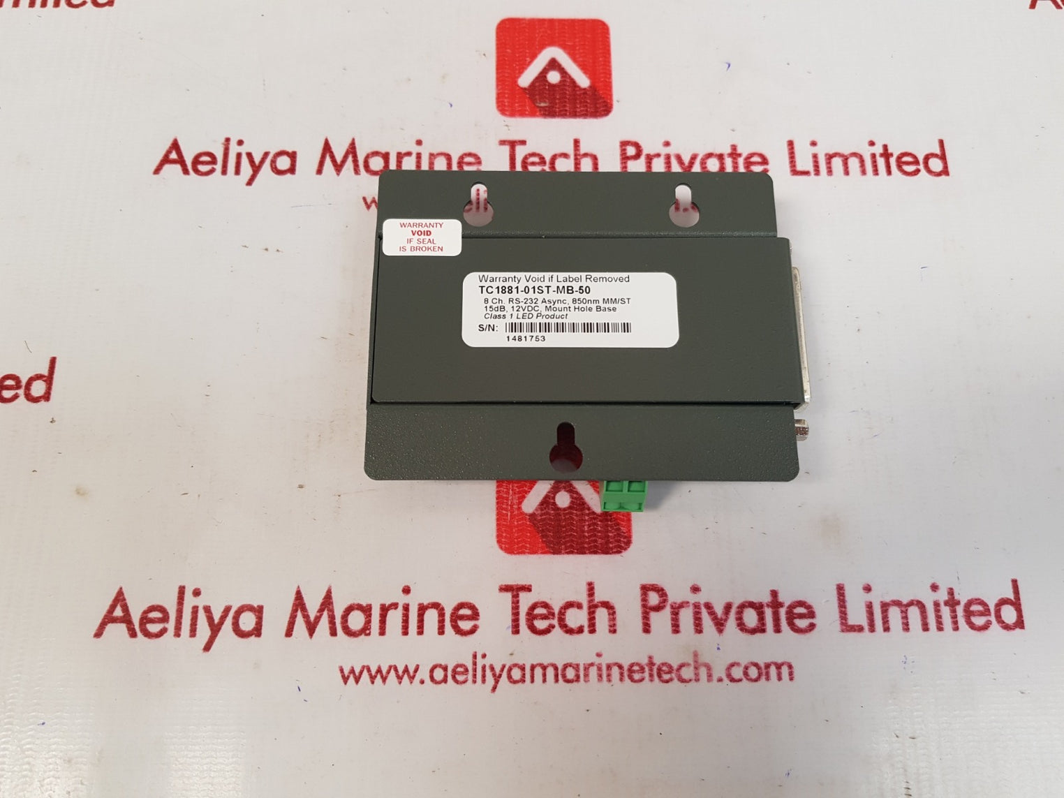 Tc communications tc 1881-01st-mb-50 fiber optic connectivity