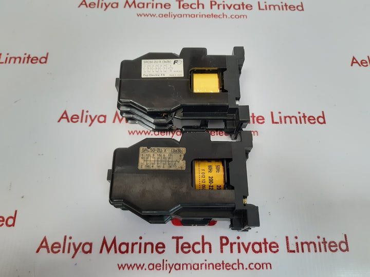 Fuji src50-2u/x (3a3b) auxiliary relay coil voltage 200/200-220v 50/60hz