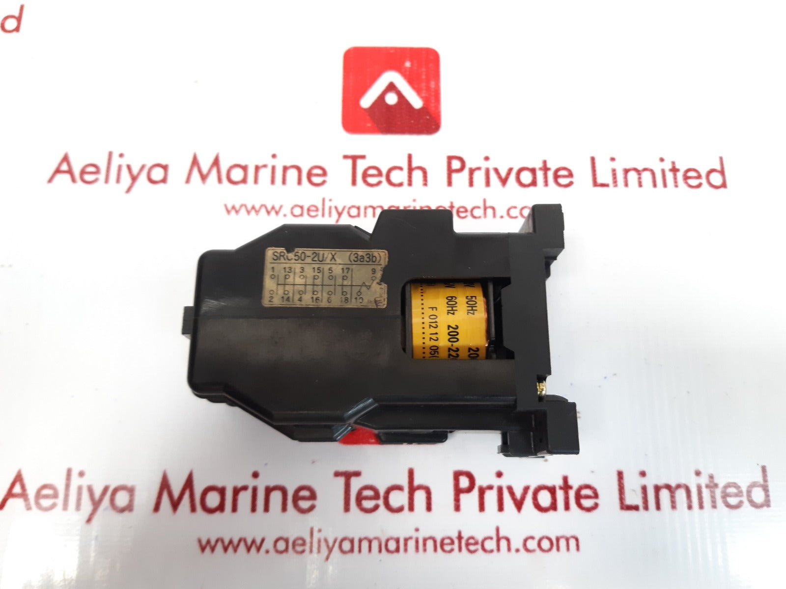 Fuji src50-2u/x (3a3b) auxiliary relay coil voltage 200/200-220v 50/60hz