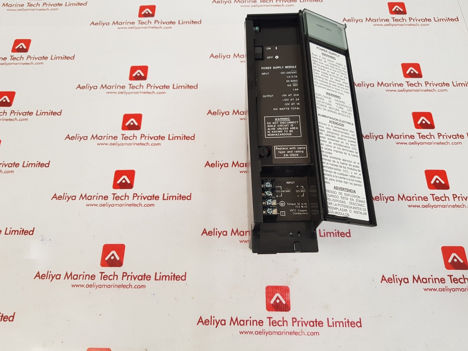 Ge fanuc ic697pwr711j series 90-70 programmable controller module 